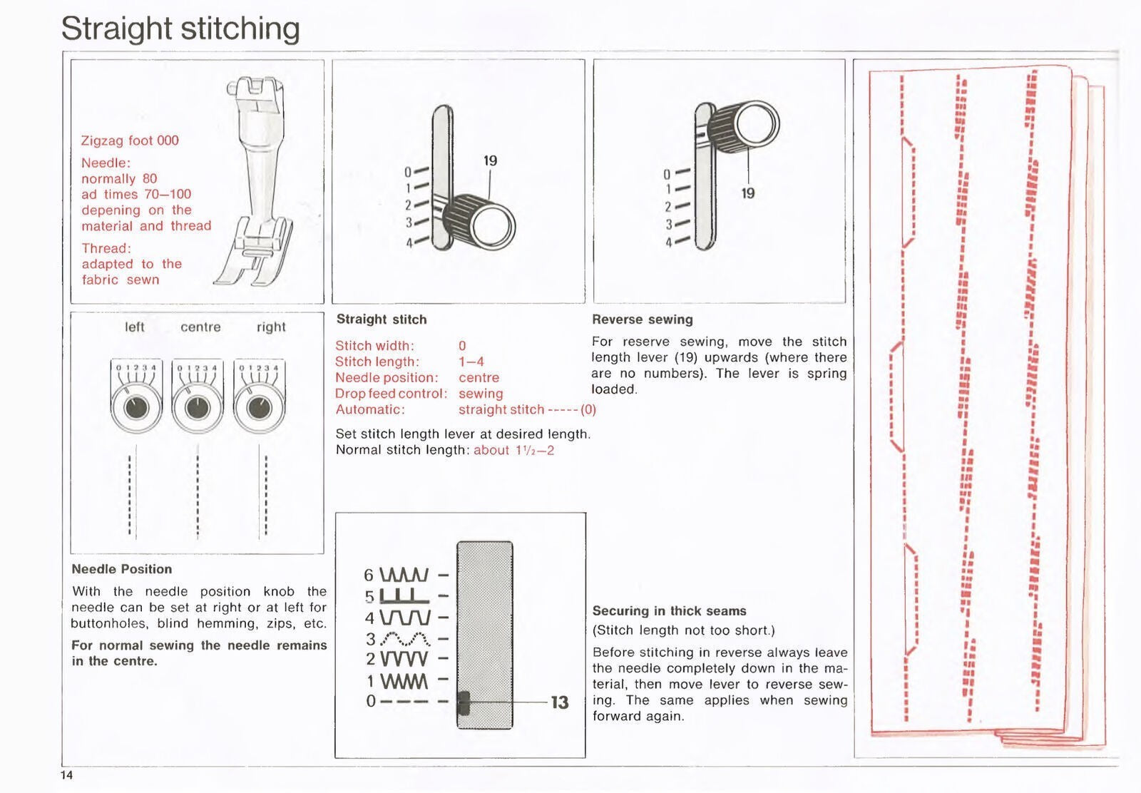 BERNINA 807 810 817 Sewing Machine User Manual - FULL COLOR - WIRE BOUND, COVERS