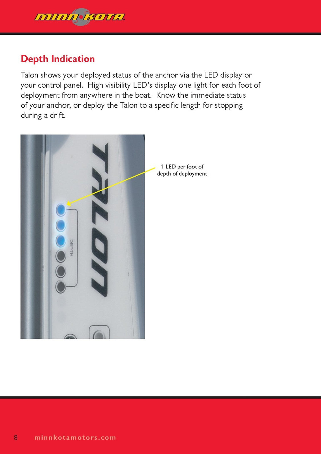 MINN KOTA Talon Shallow Water Anchor 2011-2013 Manual WIRE BOUND - TOUGH COVERS