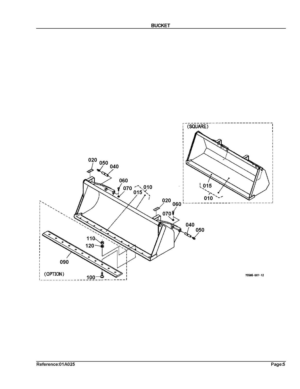 KUBOTA TL1150SG FRONT LOADER ILLUSTRATED PARTS LIST MANUAL - WIRE BOUND - COVERS