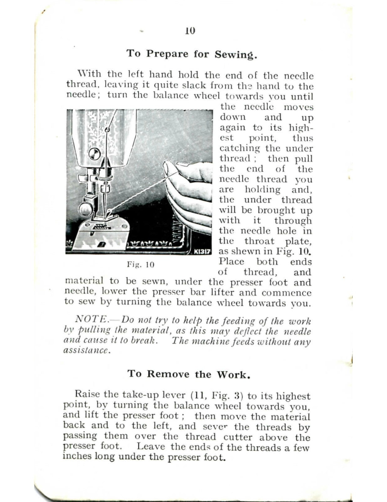 SINGER 66 Sewing Machine User Manual Reprint of Original, Tough WIRE Binding