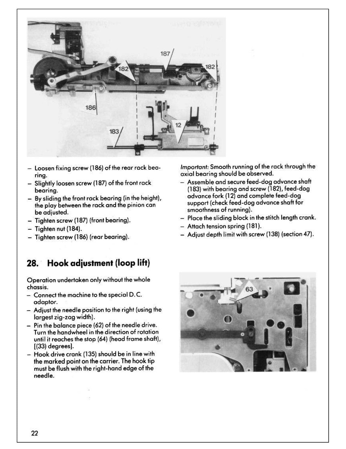 BERNINA 1130 1120 SERVICE Manual Guide  - TOUGH WIRE BINDING & COVERS