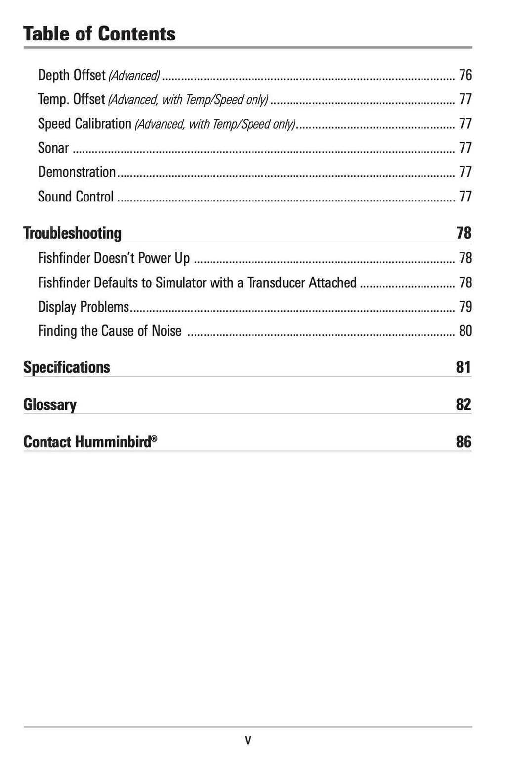 HUMMINBIRD 586c HD 596c HD DI Fish Finder User Manual User - TOUGH WIRE BINDING