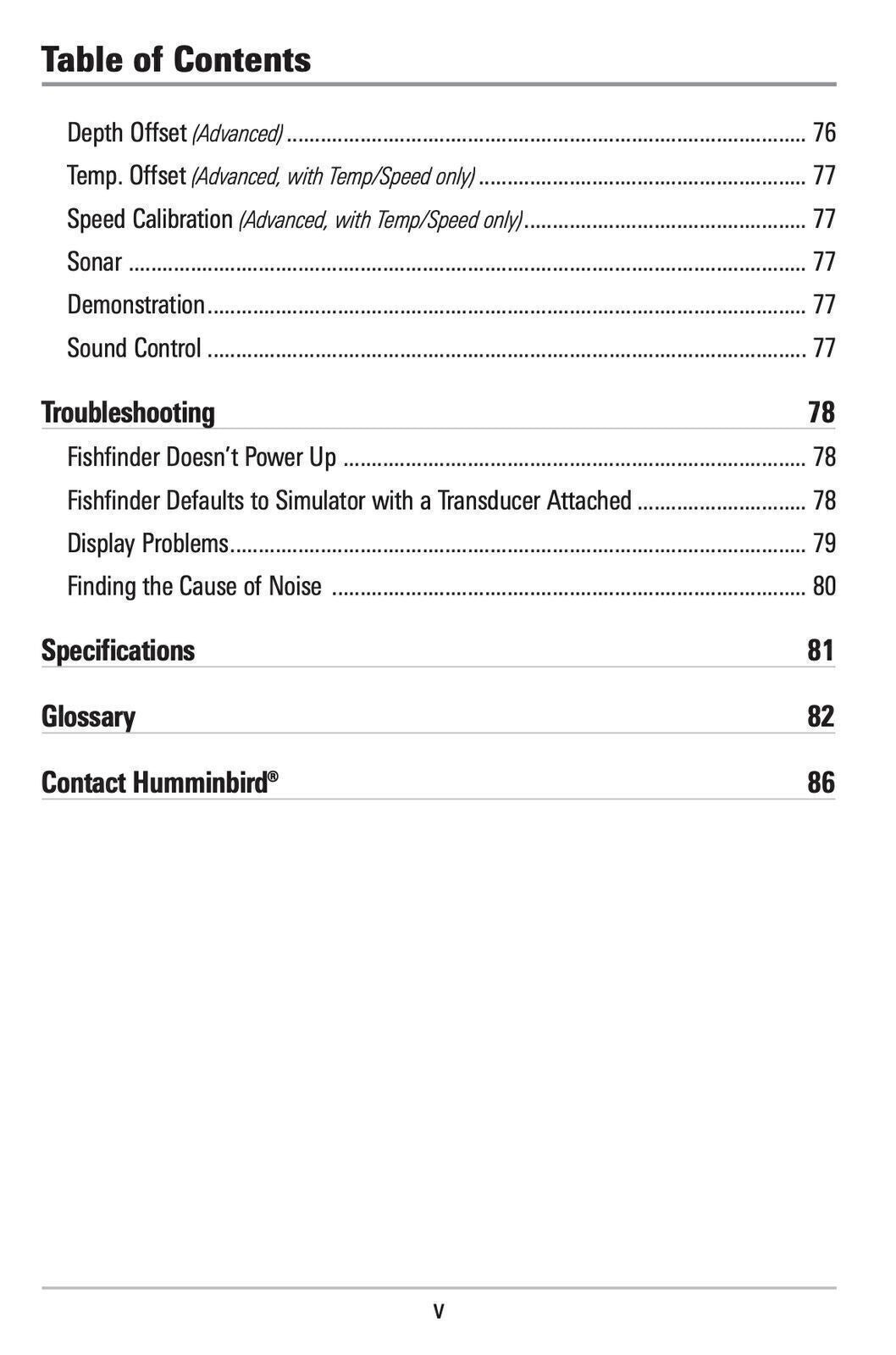 HUMMINBIRD 586c HD 596c HD DI Fish Finder User Manual User - TOUGH WIRE BINDING
