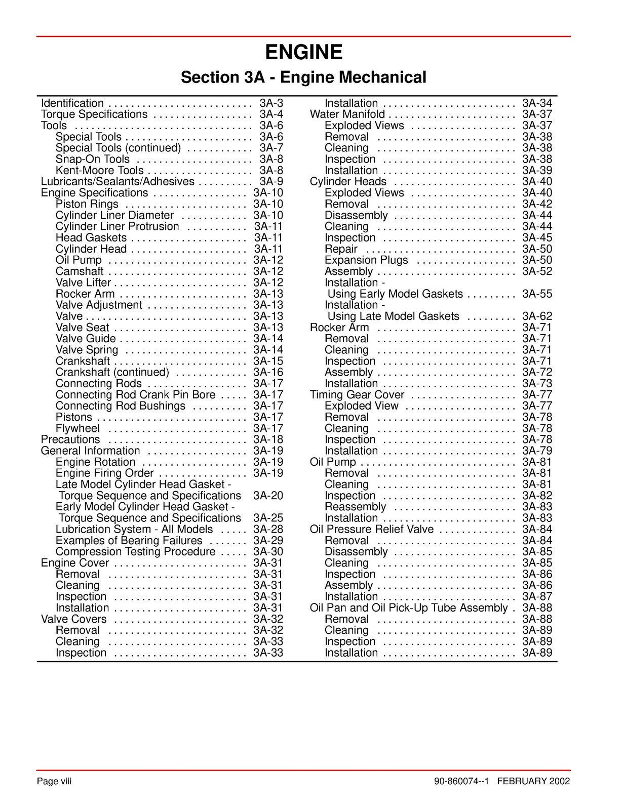 Mercury Mercruiser #22 Service Manual In-Line Diesel D2.8L D4.2L D-Tronic COVERS