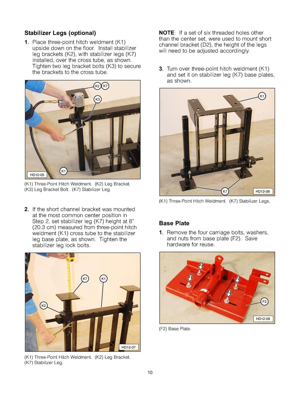 SHAVER HD-12 HD-12-H Hydraulic Post Driver Operators Manual - WIRE BOUND- COVERS