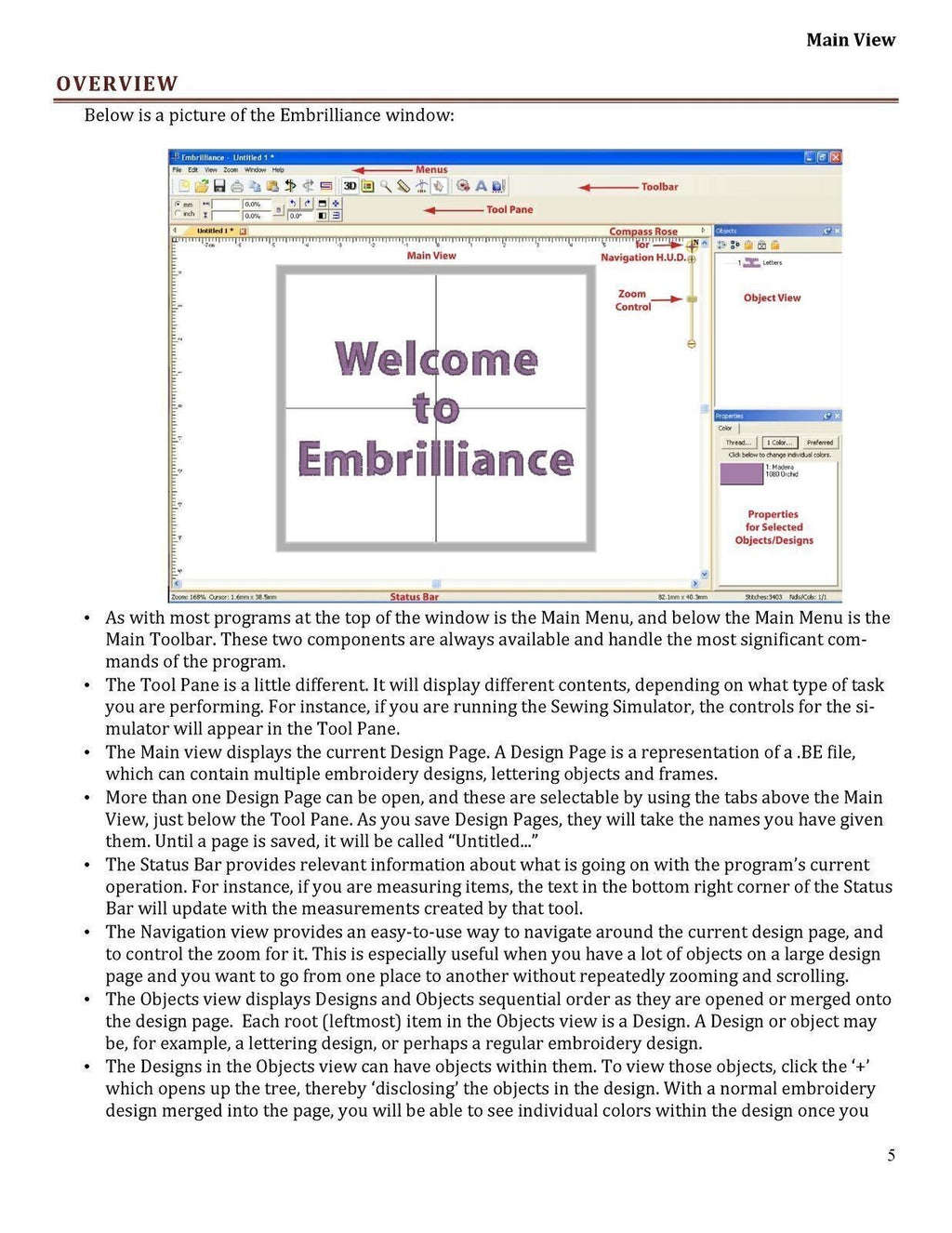 Embrilliance Essentials User Guide for Windows Instructions Manual Full COLOR