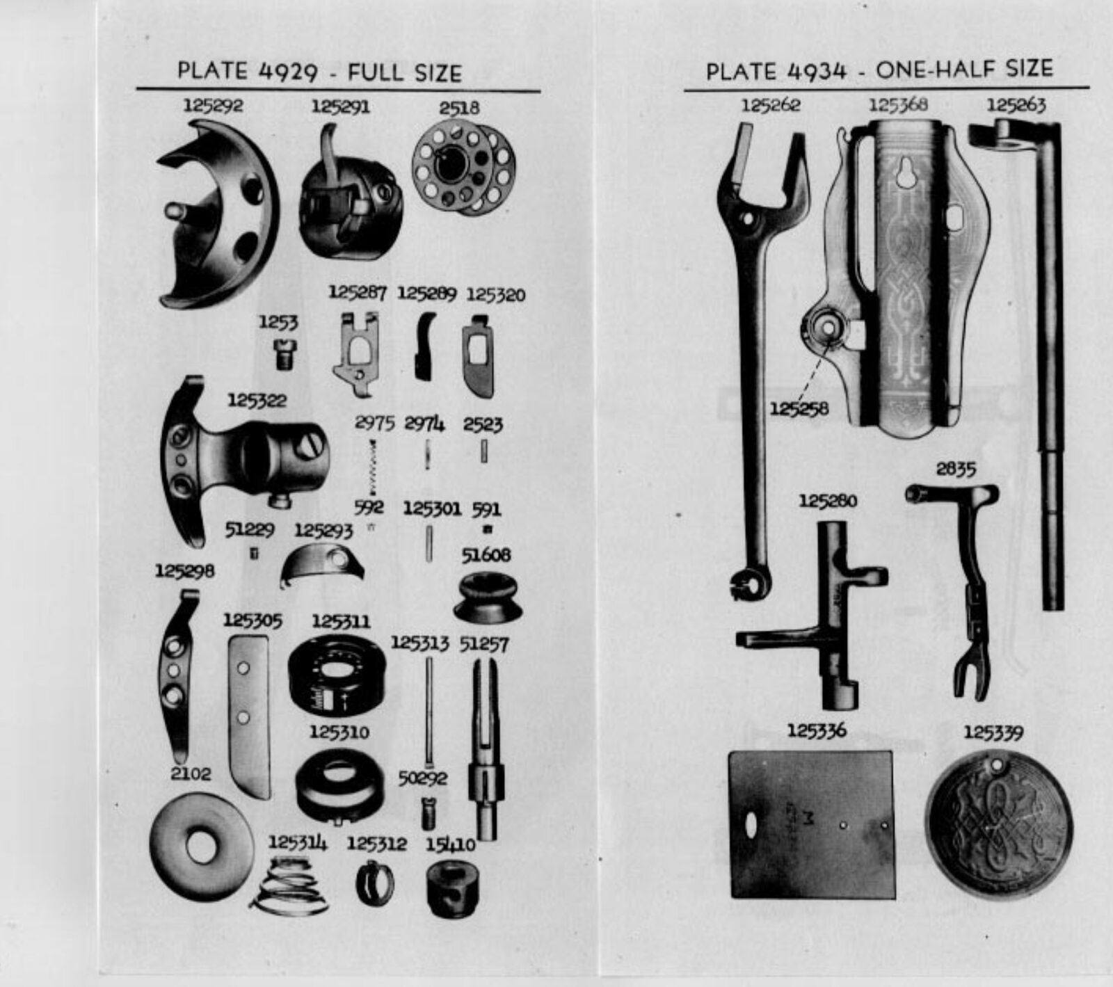 SINGER 15-91 Illustrated Parts List Manual  - WIRE BOUND - PROTECTIVE COVERS