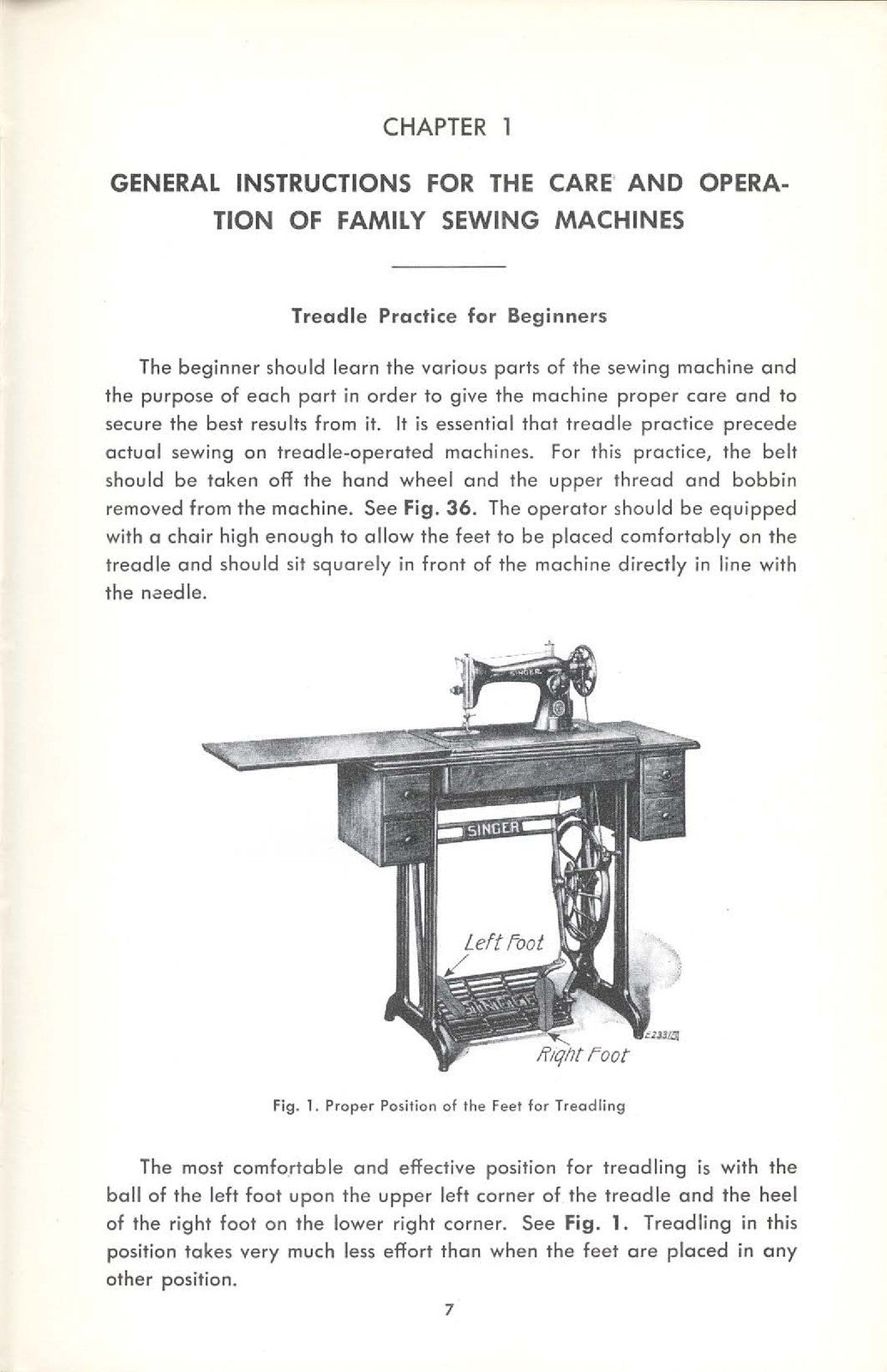SINGER Teacher's Textbook of Machine Sewing Manual - WIRE BOUND - TOUGH COVERS