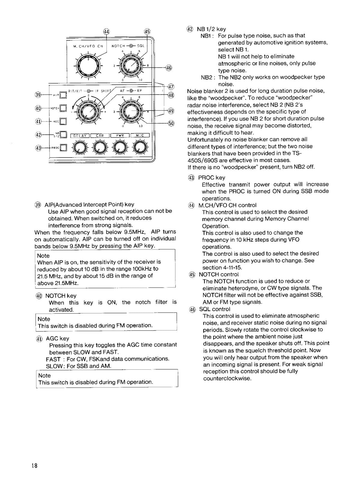 KENWOOD TS-450S TS-690S User Instruction Manual - BOUND - COVERS - XL FOLDOUT