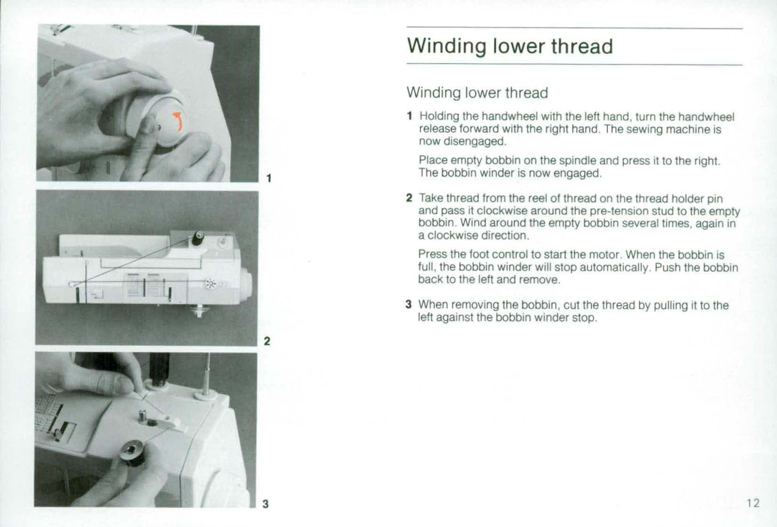 BERNINA 1015 Sewing Machine Instruction Manual - STEEL WIRE BOUND - TOUGH COVERS