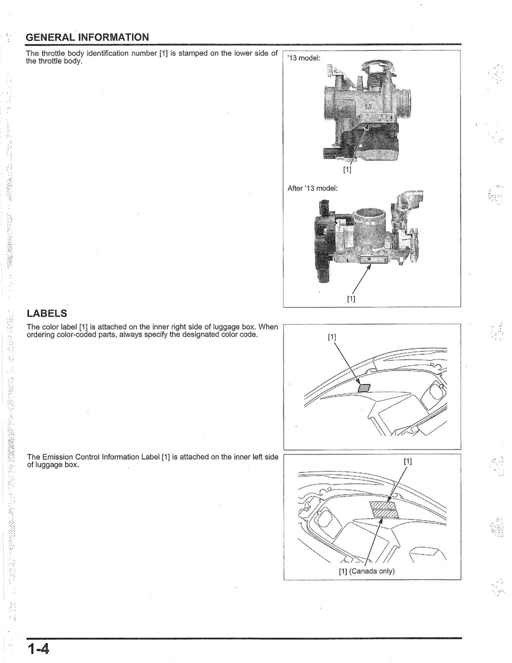 HONDA PCX150 2013-2017 SERVICE MANUAL - WIRE BOUND - TOUGH COVERS