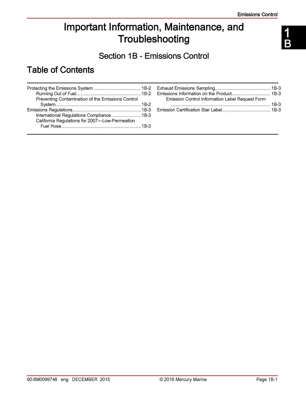 MERCURY 6.2L MERCRUISER SERVICE MANUAL - STEEL WIRE BOUND - PROTECTIVE COVERS