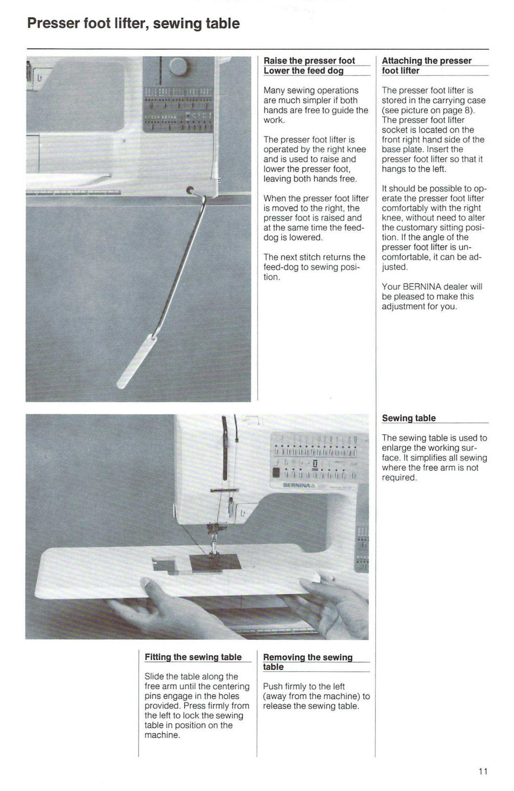 BERNINA 1230 User Manual USER Instruction Guide FULL COLOR - TOUGH COIL BINDING