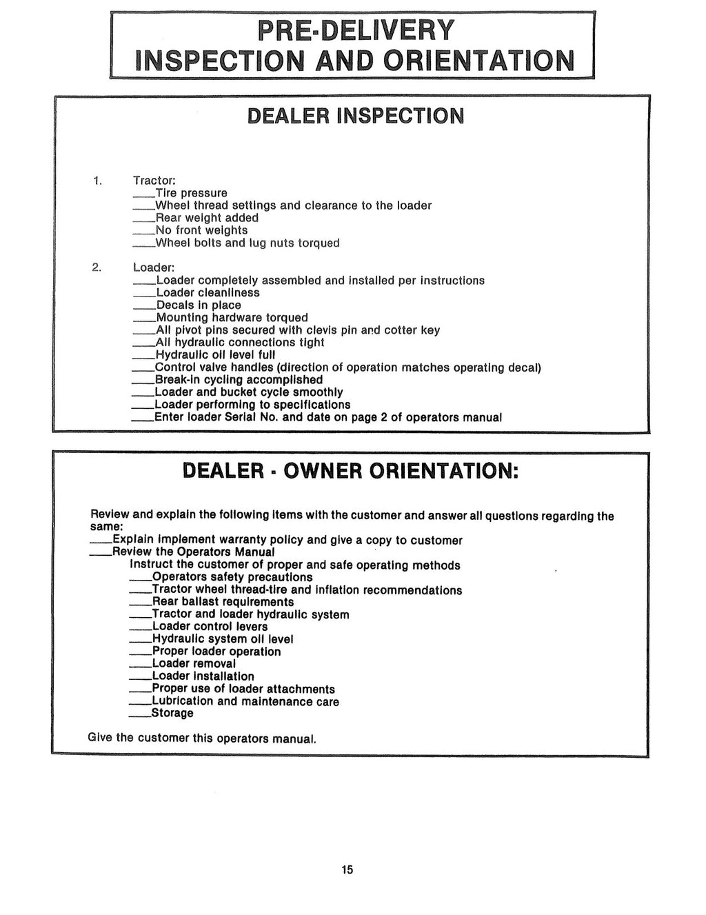 KUBOTA L1720 LOADER Operators Manual - STEEL WIRE BOUND - PROTECTIVE COVERS
