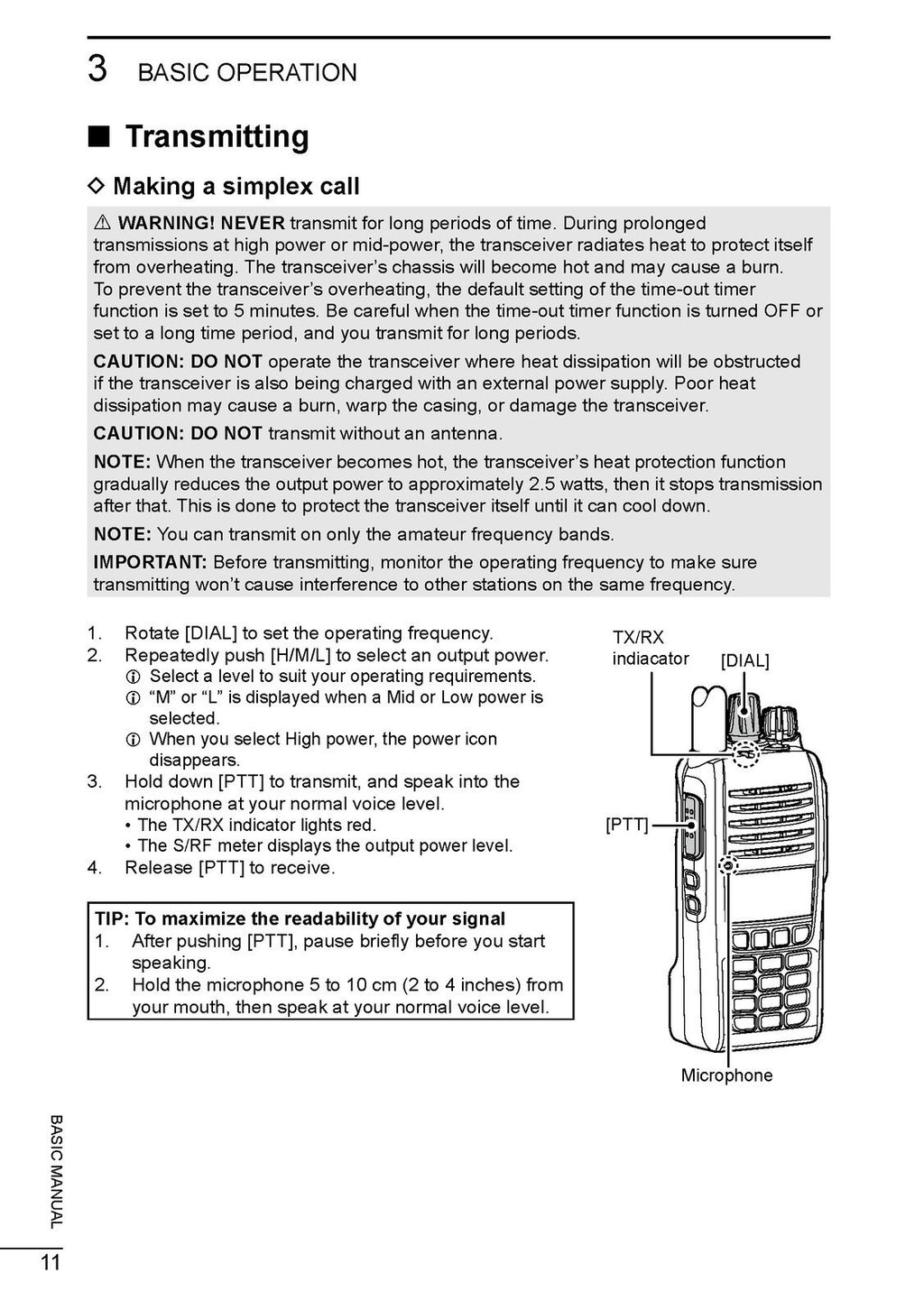 ICOM IC-T10 TRANSCEIVER BASIC MANUAL - STEEL WIRE BOUND - PROTECTIVE COVERS