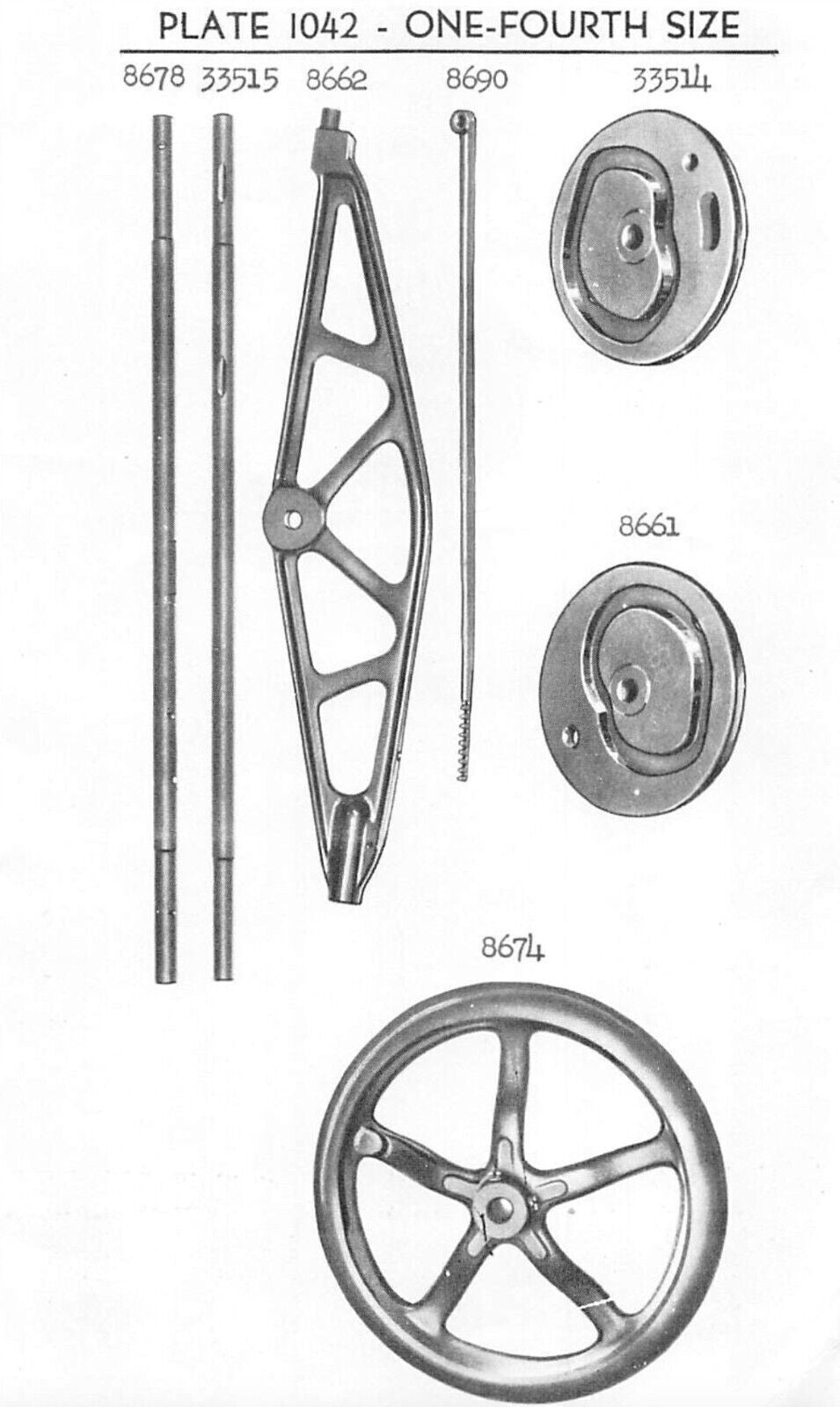 SINGER 29-4 Parts List, Diagrams, Order Detail (NOT User Manual) – Wire Binding