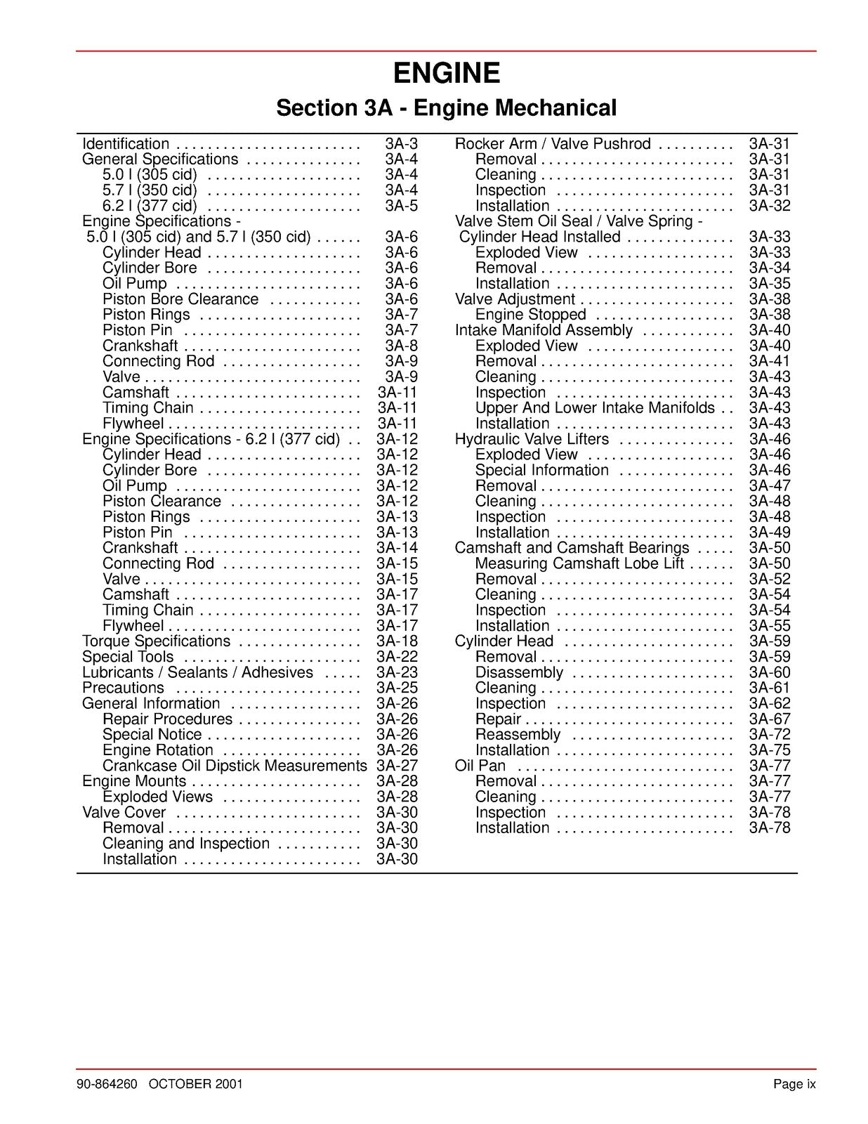 MERCURY MerCruiser No. 31 5.0 - 6.2L Gas SERVICE MANUAL - BOUND COVERS FOLDOUTS!
