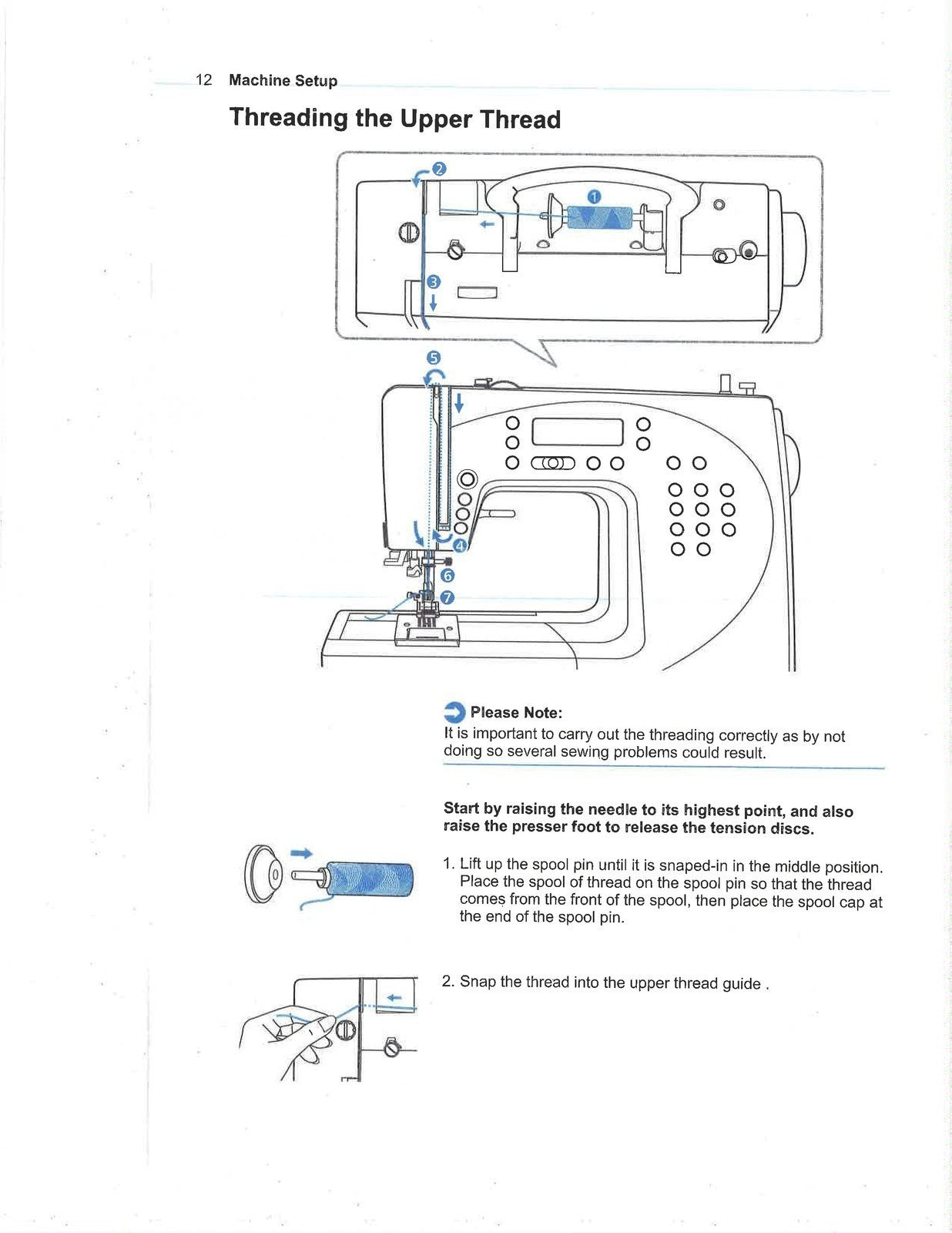 BERNINA Bernette 92c Embroidery Instruction Manual - WIRE BOUND - TOUGH COVERS