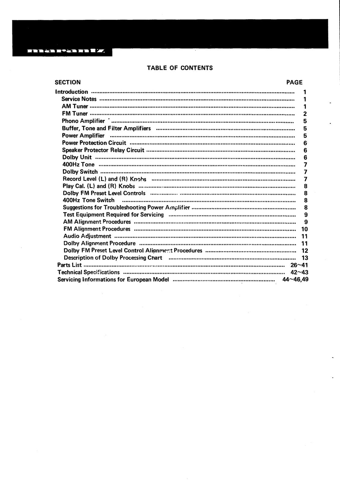 MARANTZ 2325 RECEIVER SERVICE MANUAL, WIRE BOUND, TOUGH COVERS, FOLDOUT DIAGRAMS