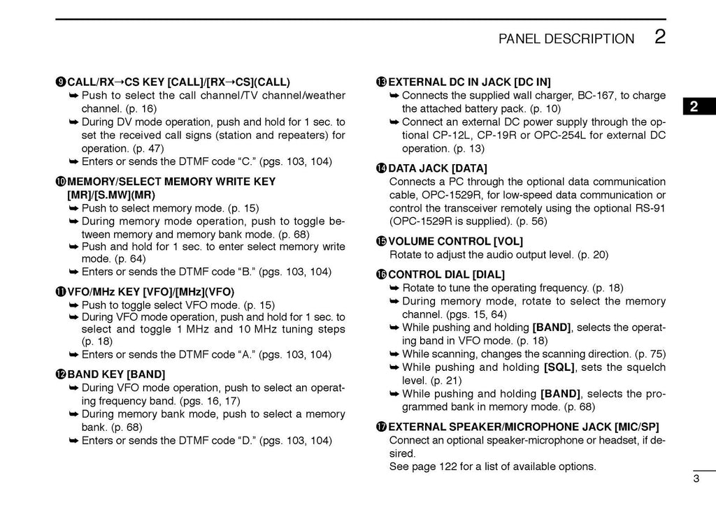ICOM IC-91A IC-91AD TRANSCEIVER INSTRUCTION MANUAL - WIRE BOUND - TOUGH COVERS