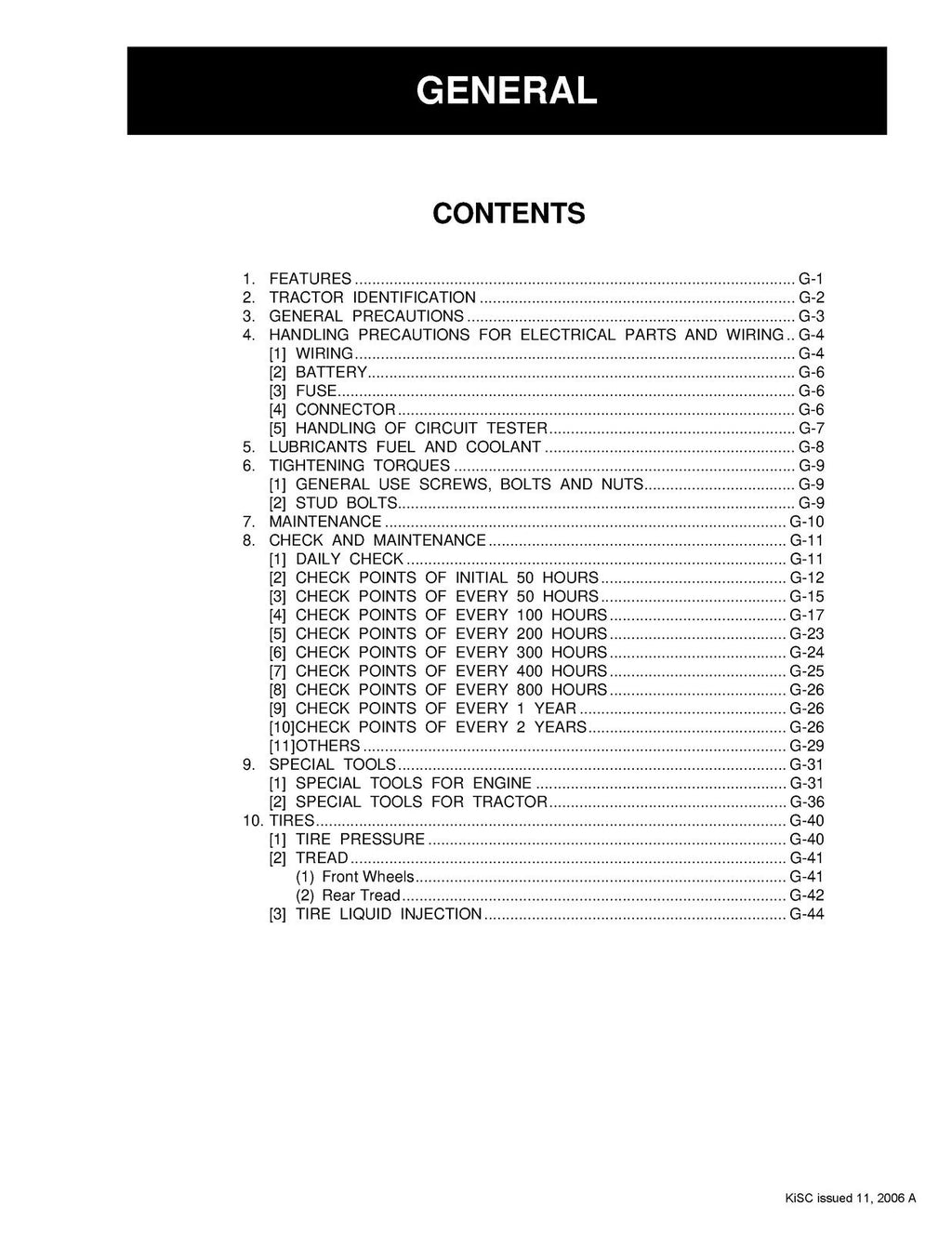 KUBOTA B1710 B2110 B2410 B2710 Workshop Manual - STEEL WIRE BOUND - TOUGH COVERS