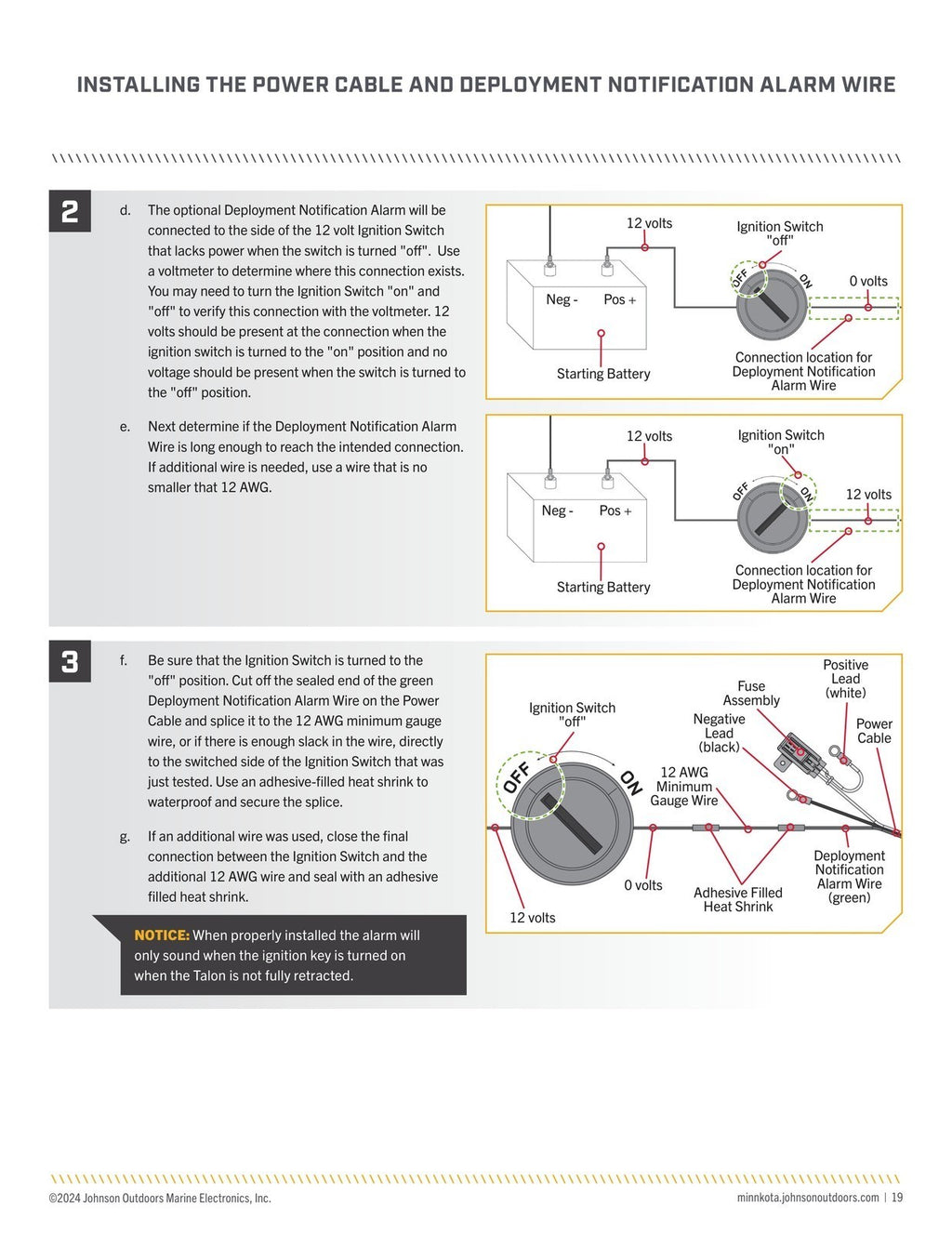 MINN KOTA Talon BT Shallow Water Anchor Manual - WIRE BOUND - TOUGH COVERS