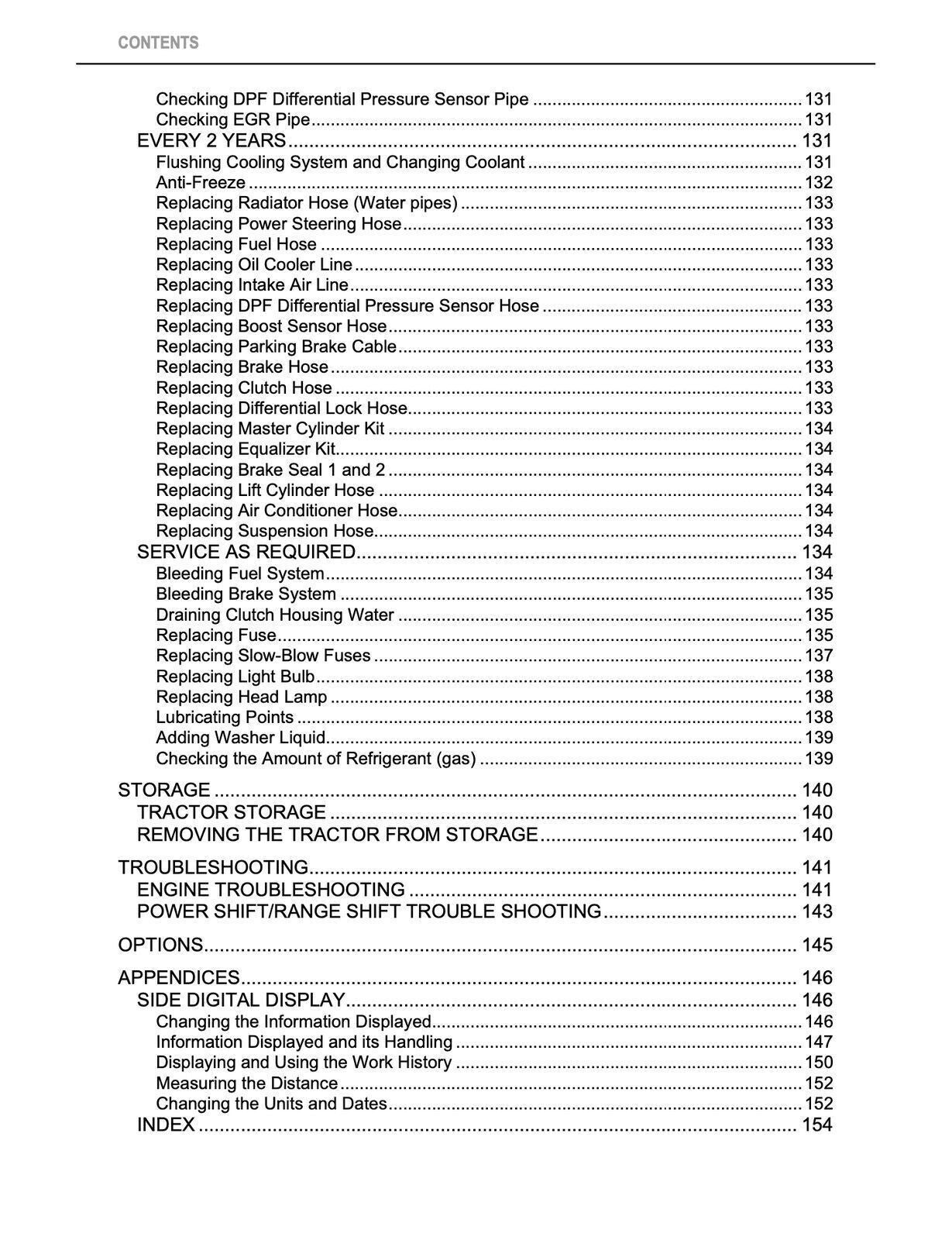KUBOTA M100GX M110GX M126GX M135GX OPERATORS MANUAL - STEEL WIRE BOUND - COVERS