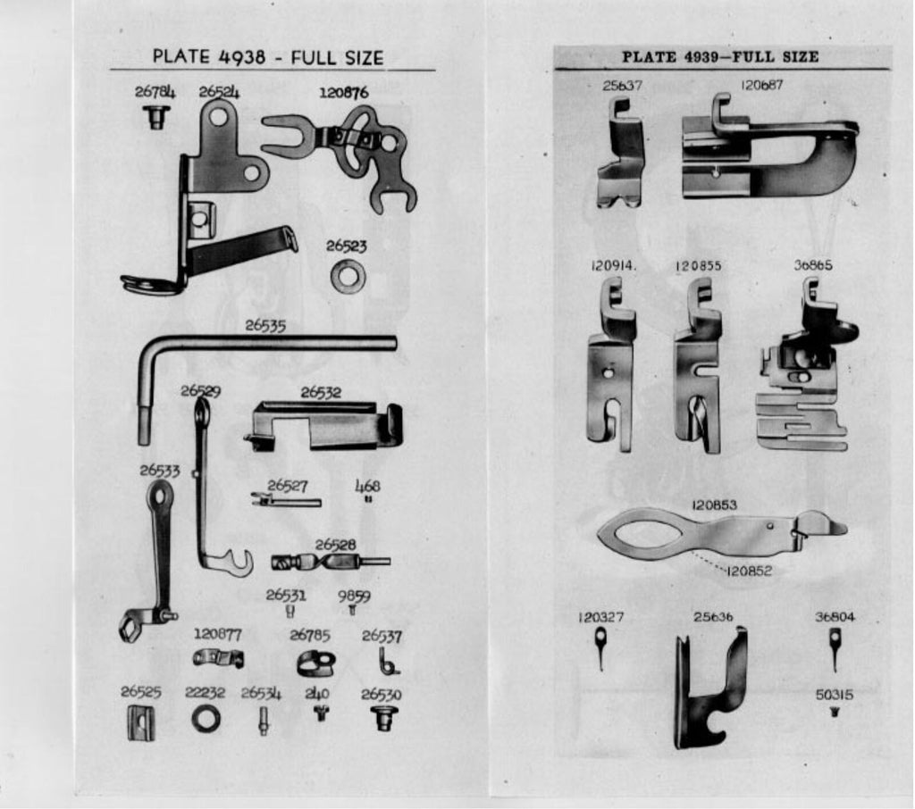 SINGER 15-91 Illustrated Parts List Manual  - WIRE BOUND - PROTECTIVE COVERS