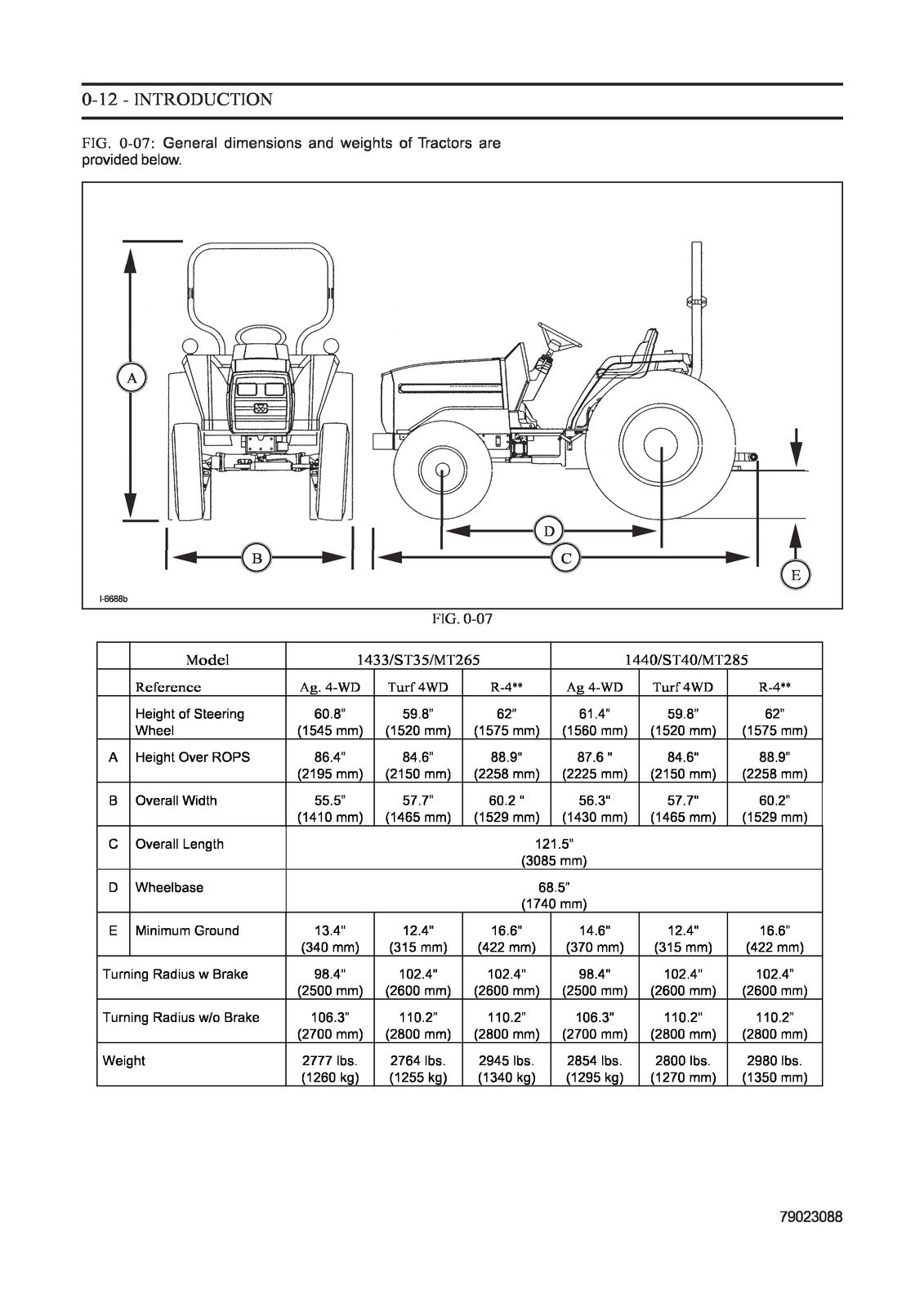 MASSEY FERGUSON 1433V 1440V Workshop Service Manual - WIRE BOUND - TOUGH COVERS