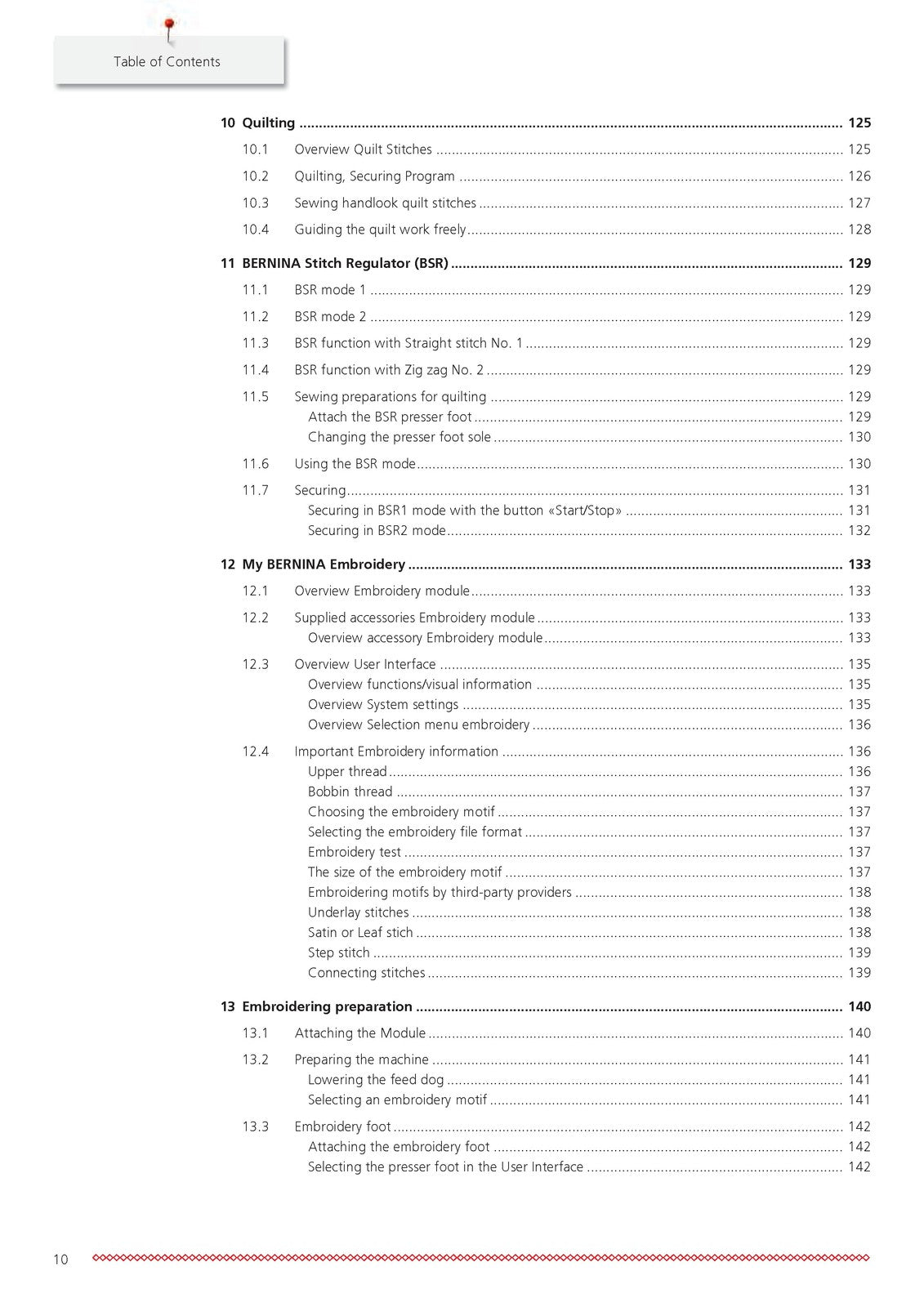 BERNINA 770 QE Sewing Machine User Manual Operation Guide