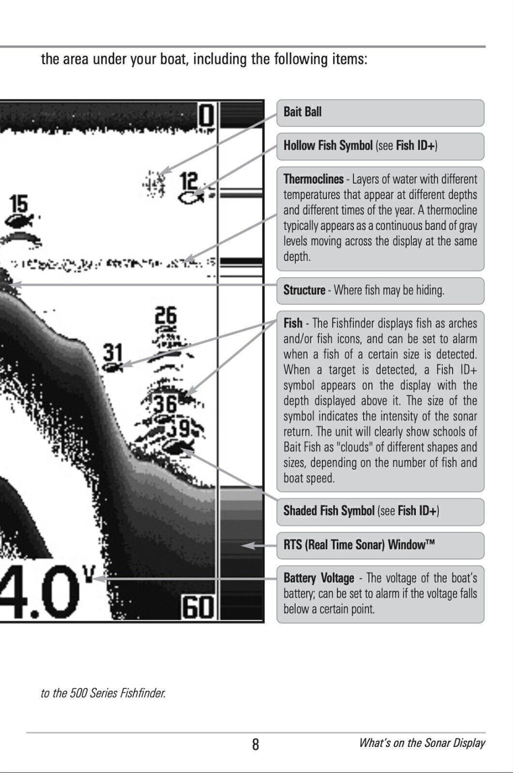 Humminbird 550 560 561 DI 570 571 HD DI User Manual Owners Instruction Guide