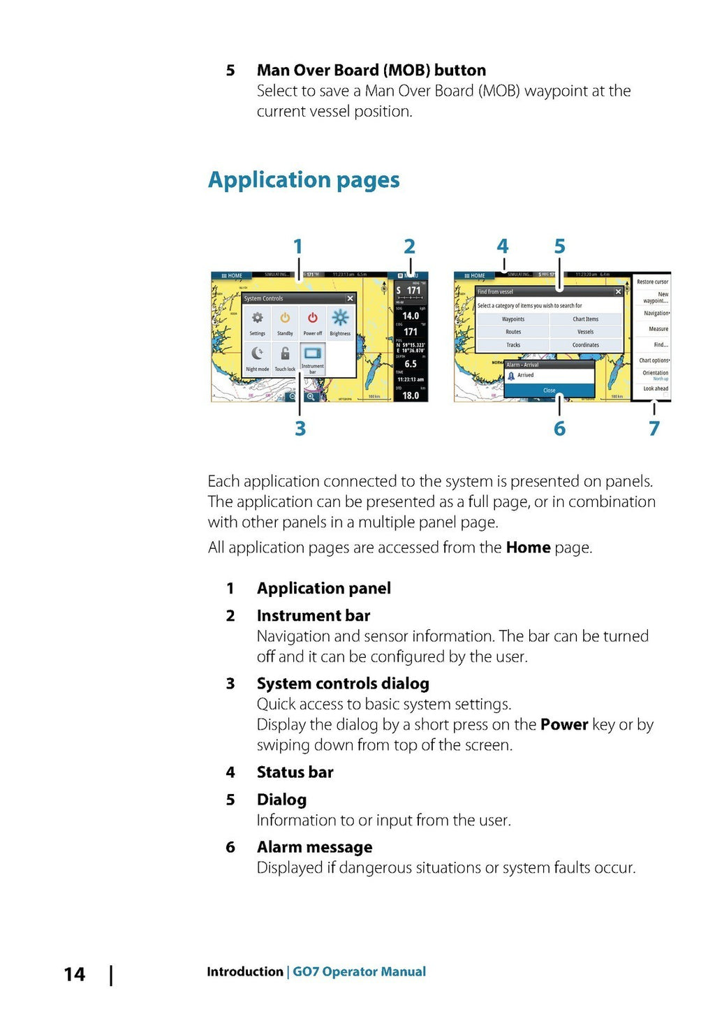 SIMRAD GO7 Fish Finder Plotter Operator Manual - STEEL WIRE BOUND - TOUGH COVERS