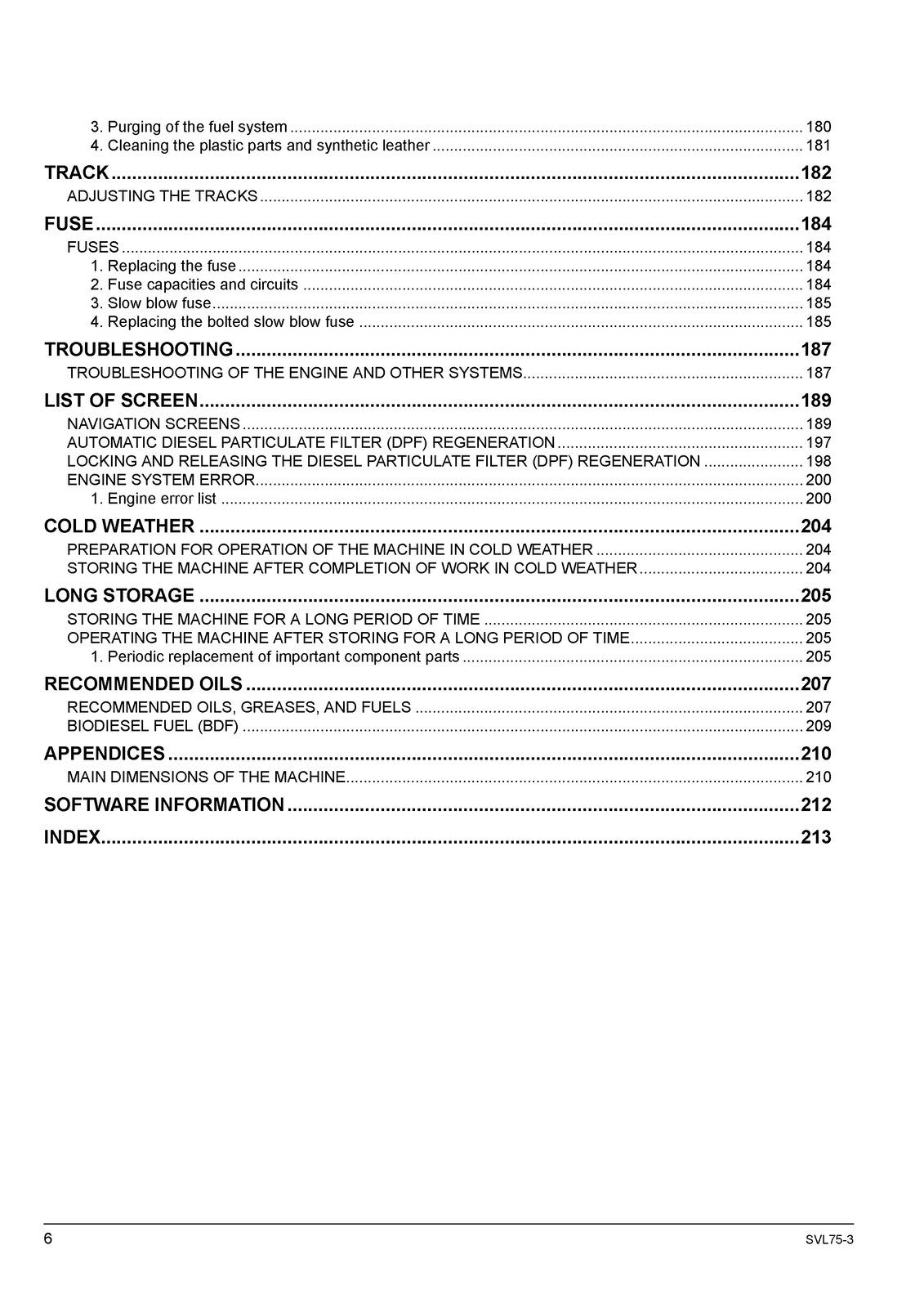KUBOTA SVL75-3 TRACK LOADER OPERATORS MANUAL - STEEL WIRE BOUND - TOUGH COVERS