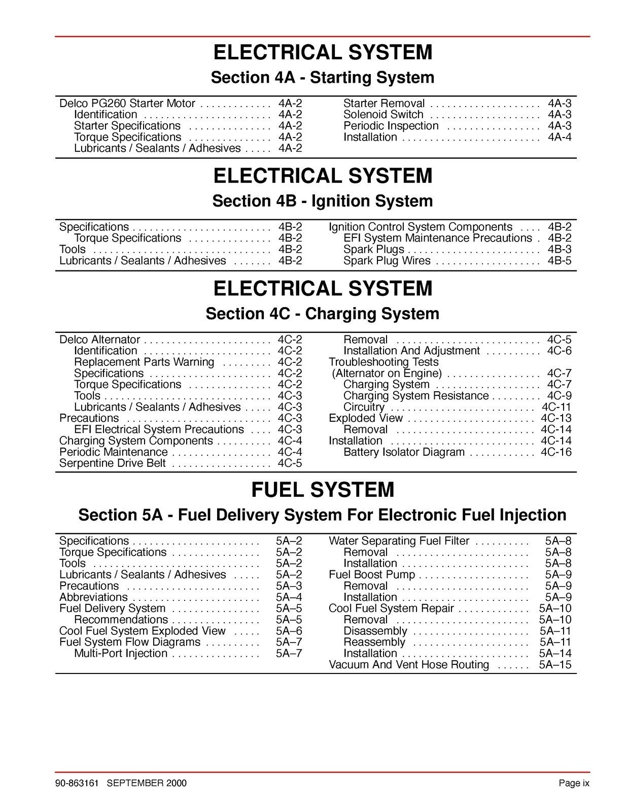 MERCURY Mercruiser No. 30 8.1L Gasoline Engine Service Manual WIRE BOUND, COVERS