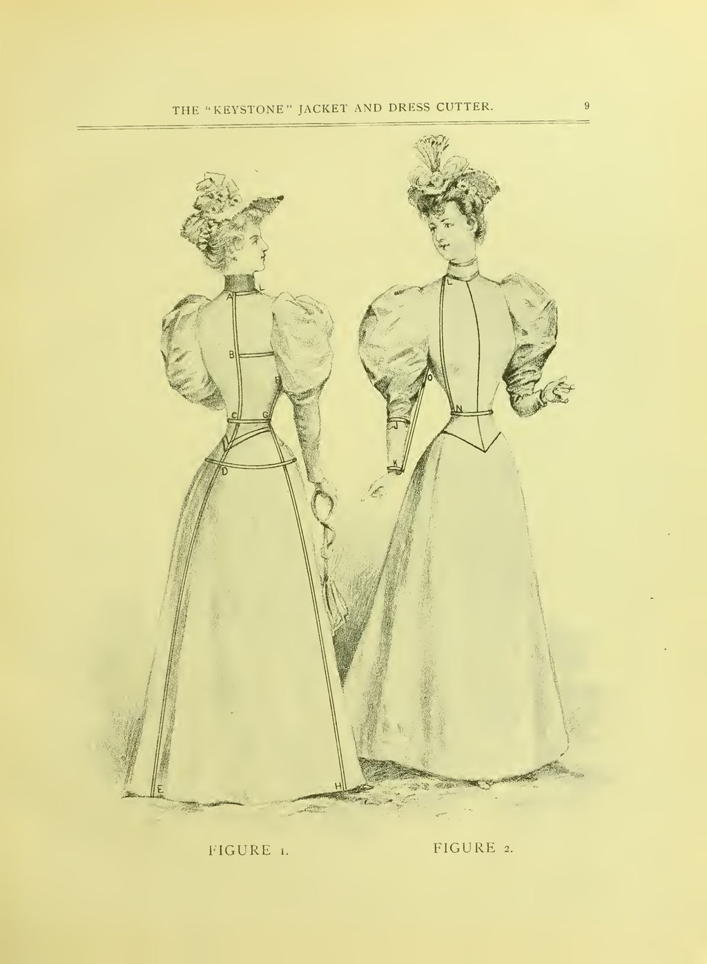 KEYSTONE Jacket and Dress Cutter Manual - STEEL WIRE BOUND - PROTECTIVE COVERS