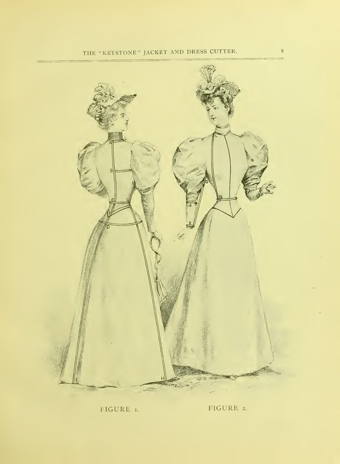 KEYSTONE Jacket and Dress Cutter Manual - STEEL WIRE BOUND - PROTECTIVE COVERS