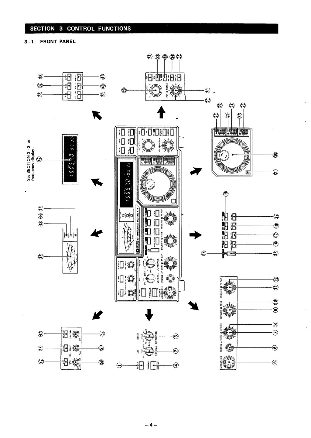 iCOM IC-751A Transceiver Instruction Manual - STEEL WIRE BOUND PROTECTIVE COVERS