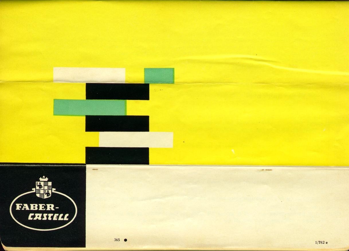 FABER-CASTELL 2/82N Instruction Manual - WIRE BOUND - PROTECTIVE COVERS