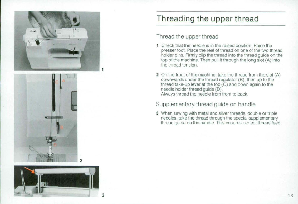 BERNINA 1015 Sewing Machine Instruction Manual - STEEL WIRE BOUND - TOUGH COVERS