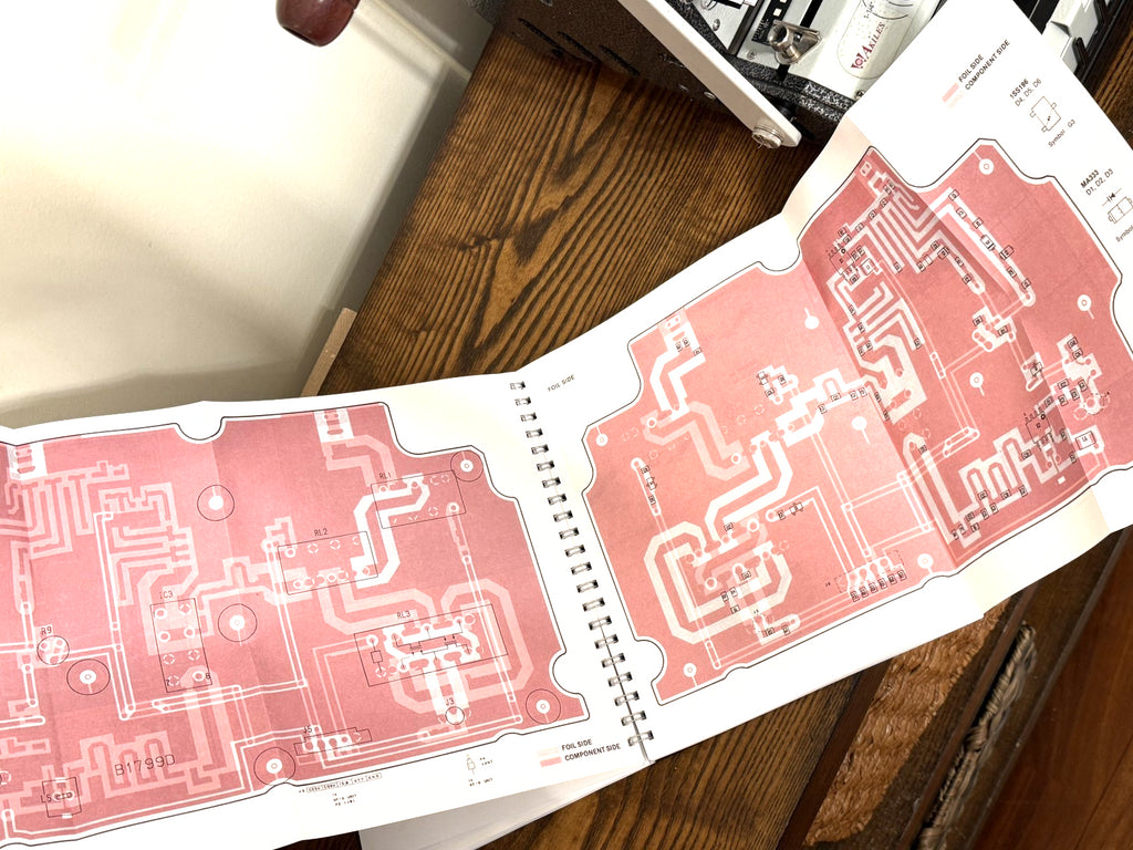 ICOM IC-R9000 IC-R9000L Receiver Service Manual - WIRE BOUND& COVERS - FOLDOUTS!