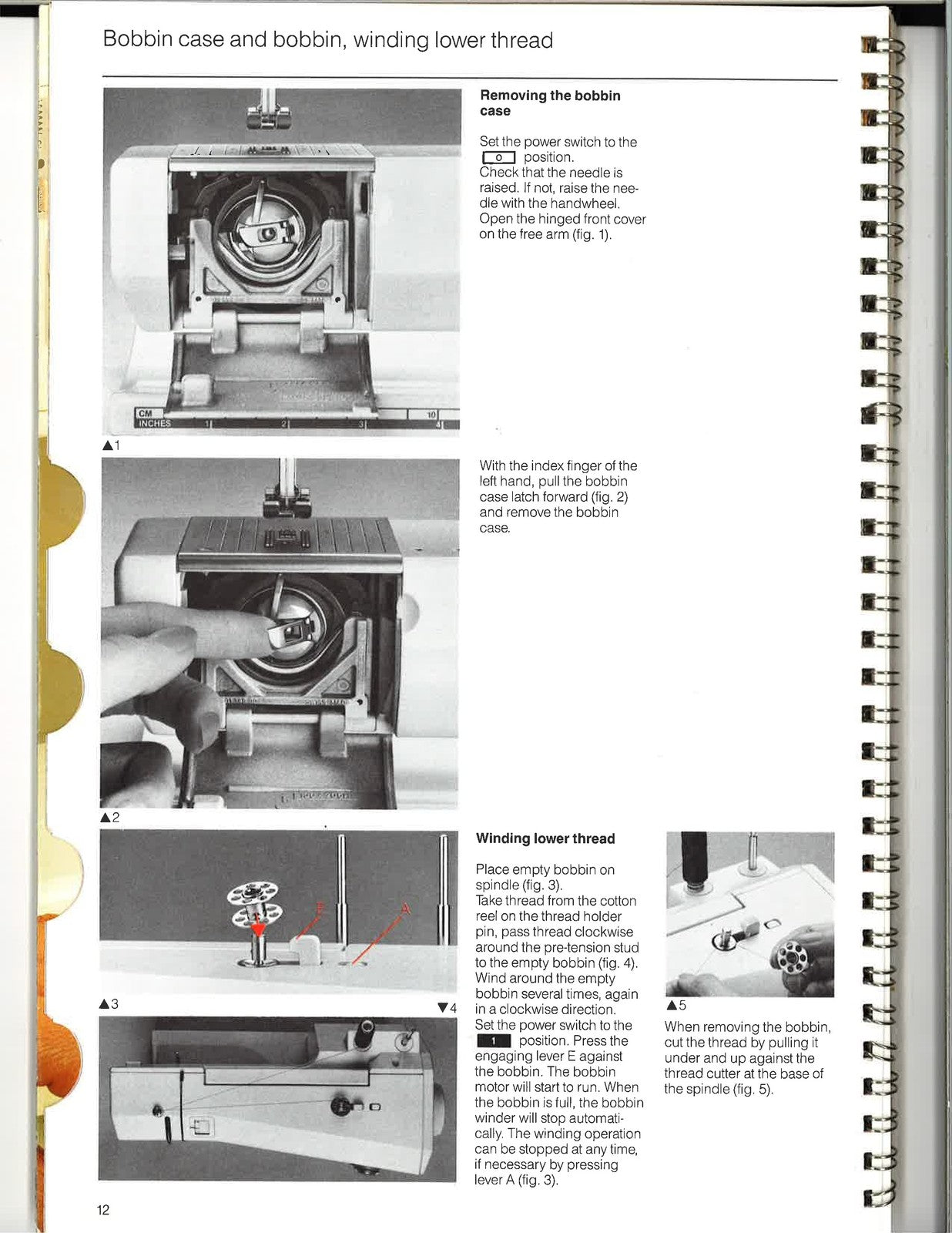 BERNINA 1130 1120 Instruction Manual REPRINT - STEEL WIRE BOUND - TOUGH COVERS