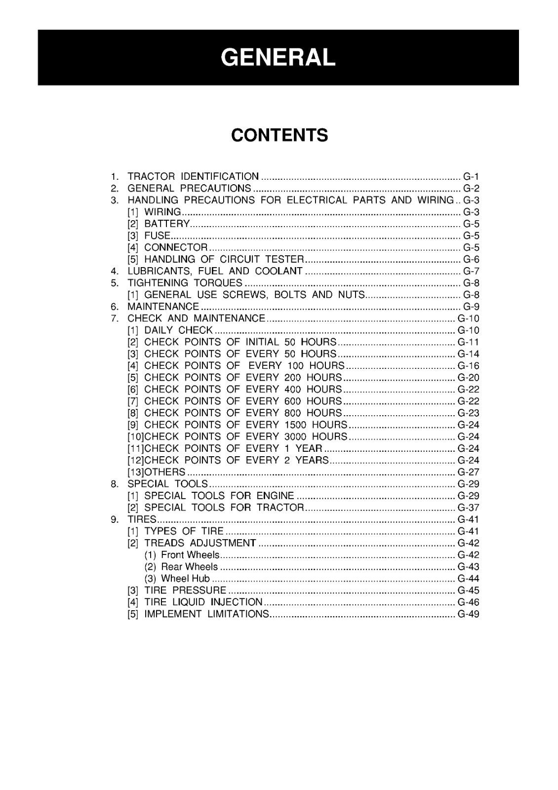 KUBOTA MX5000 WORKSHOP MANUAL WSM - WIRE BOUND - TOUGH COVERS - XL FOLDOUT PAGES