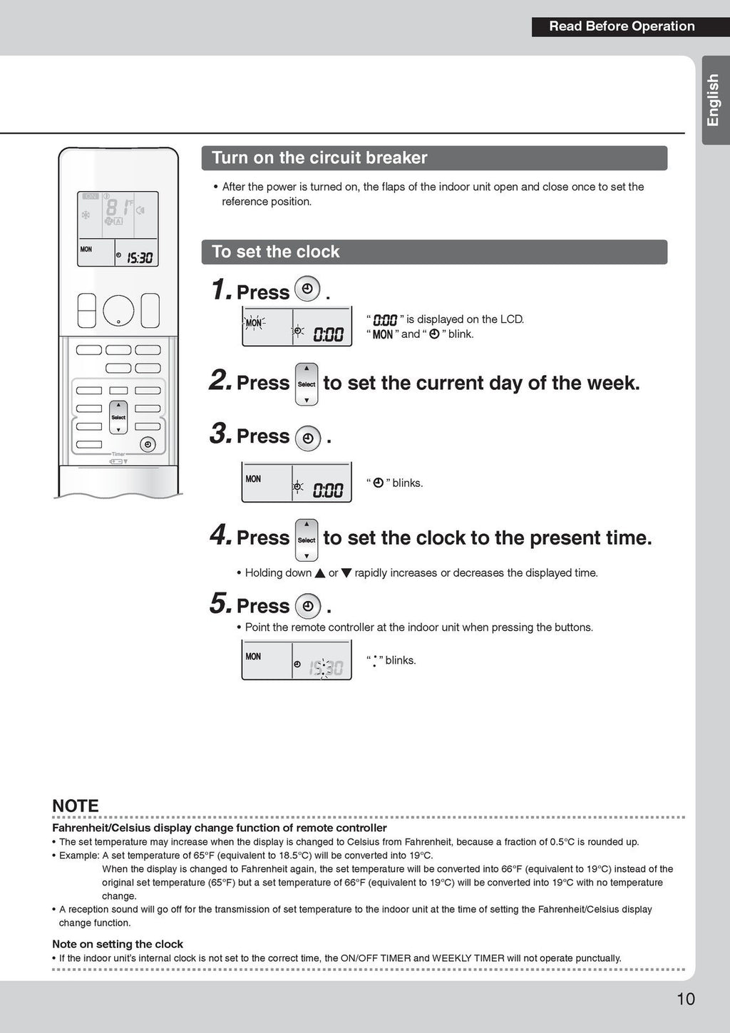 DAIKIN FTX18UVJU FTX24UVJU Air Conditioner Mini Split User Manual, BOUND, COVERS