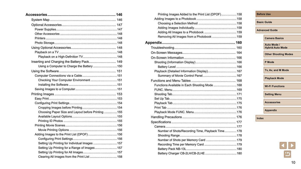 Canon PowerShot SX720 HS Instruction Manual Owners Guide - STEEL WIRE BOUND