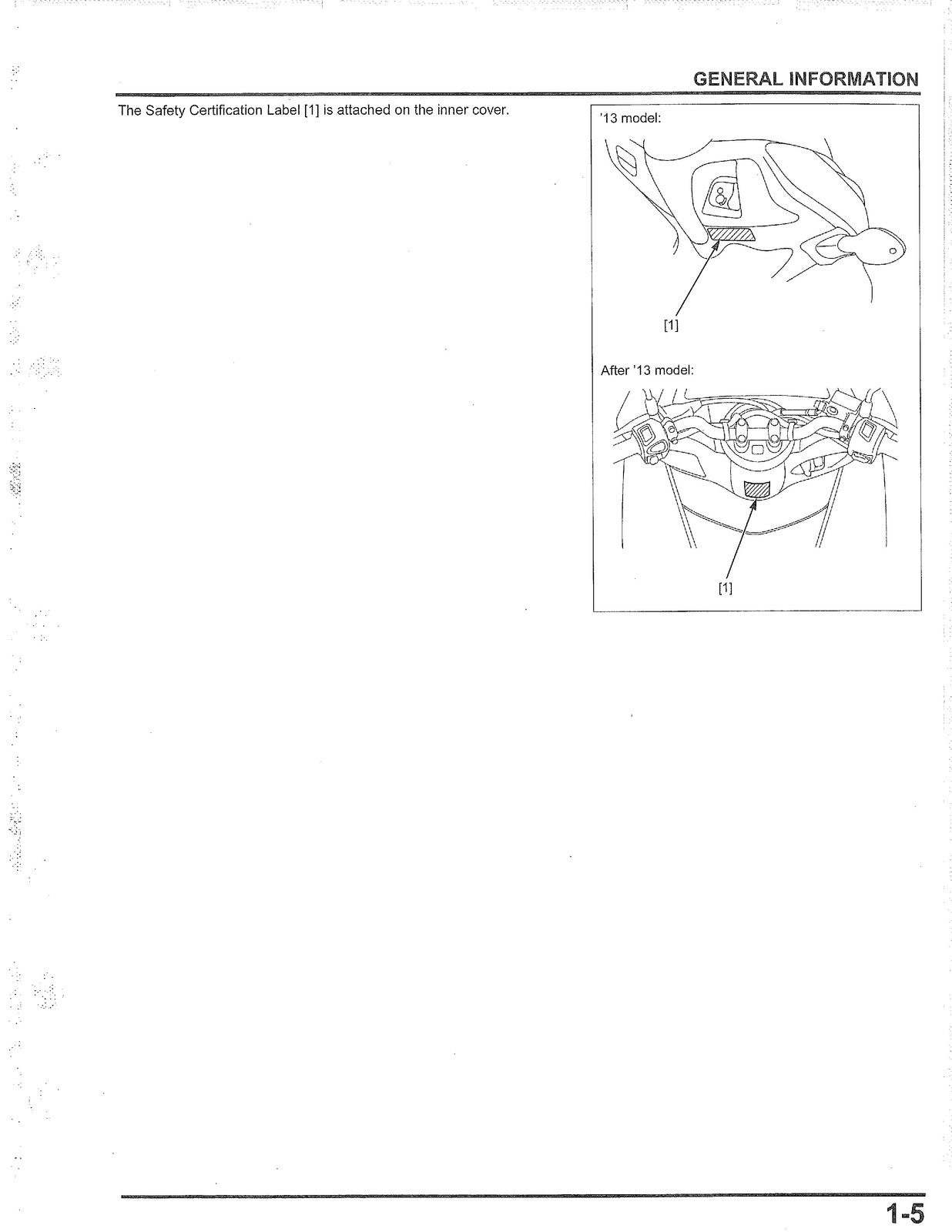 HONDA PCX150 2013-2017 SERVICE MANUAL - WIRE BOUND - TOUGH COVERS