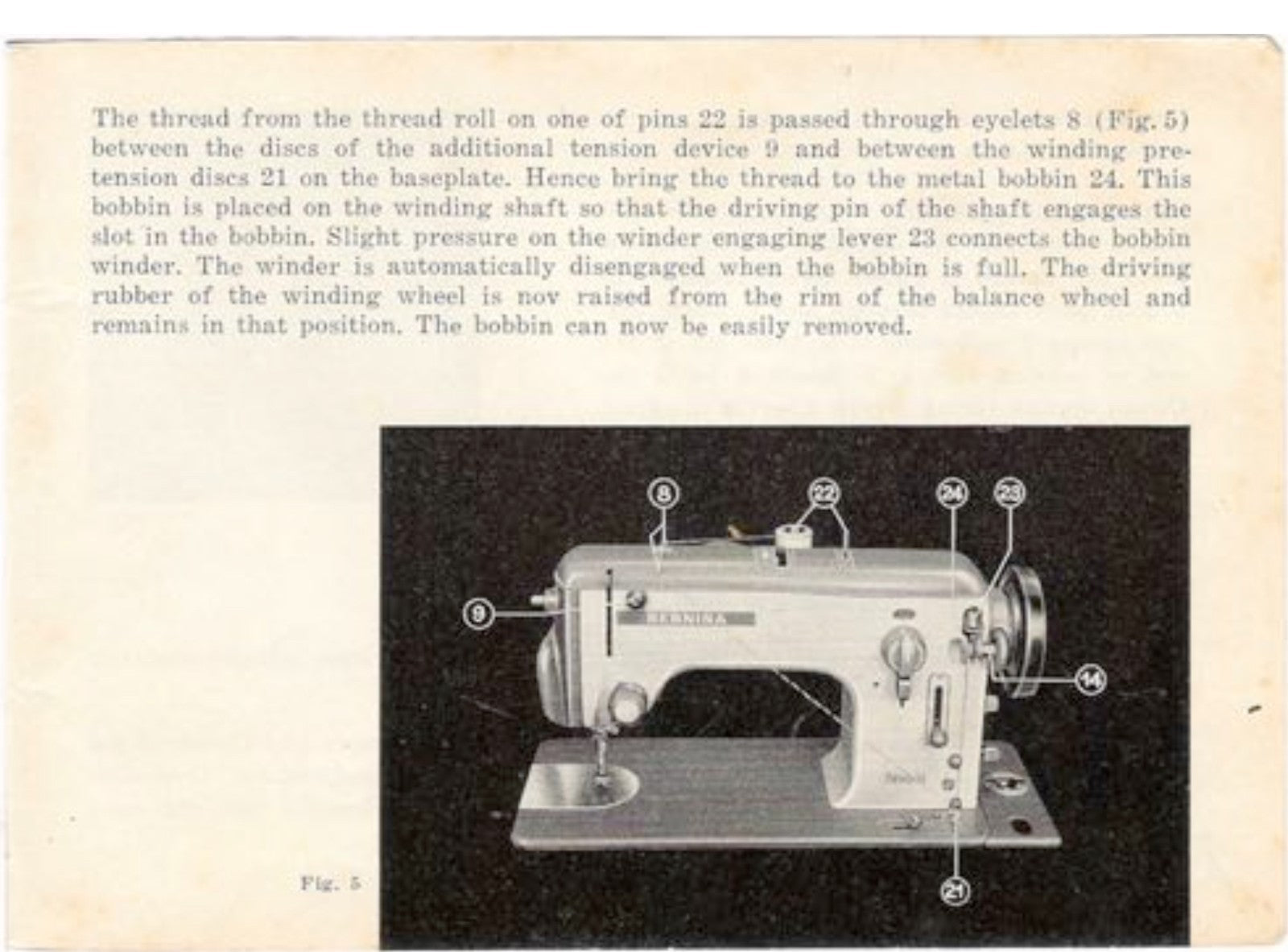 BERNINA 640-2 642-2 Favorit Sewing Machine Manual - LOOP BINDER - TOUGH COVERS