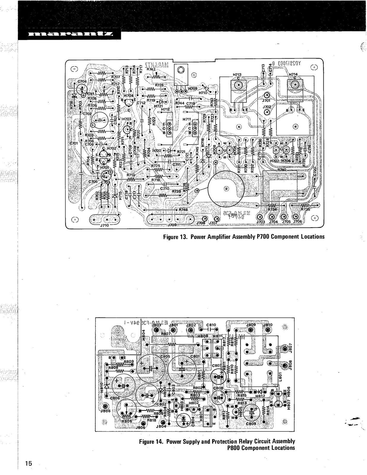 MARANTZ 2275 Receiver Service Manual - STEEL WIRE BOUND - PROTECTIVE COVERS