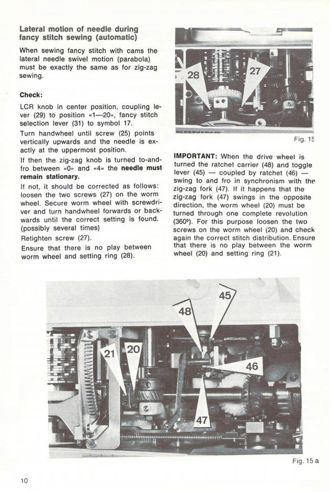 BERNINA 830 831 832 Adjustment SERVICE Manual (NOT USER MANUAL) - Bound, Covers