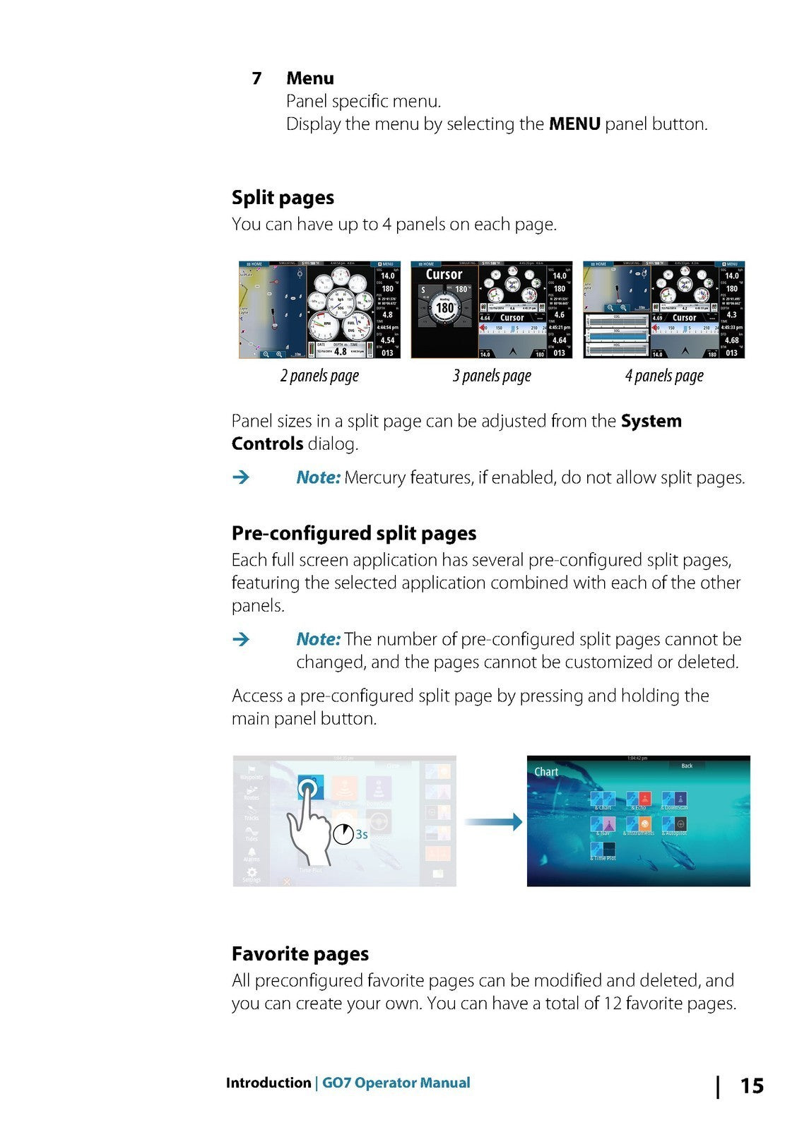 SIMRAD GO7 Fish Finder Plotter Operator Manual - STEEL WIRE BOUND - TOUGH COVERS