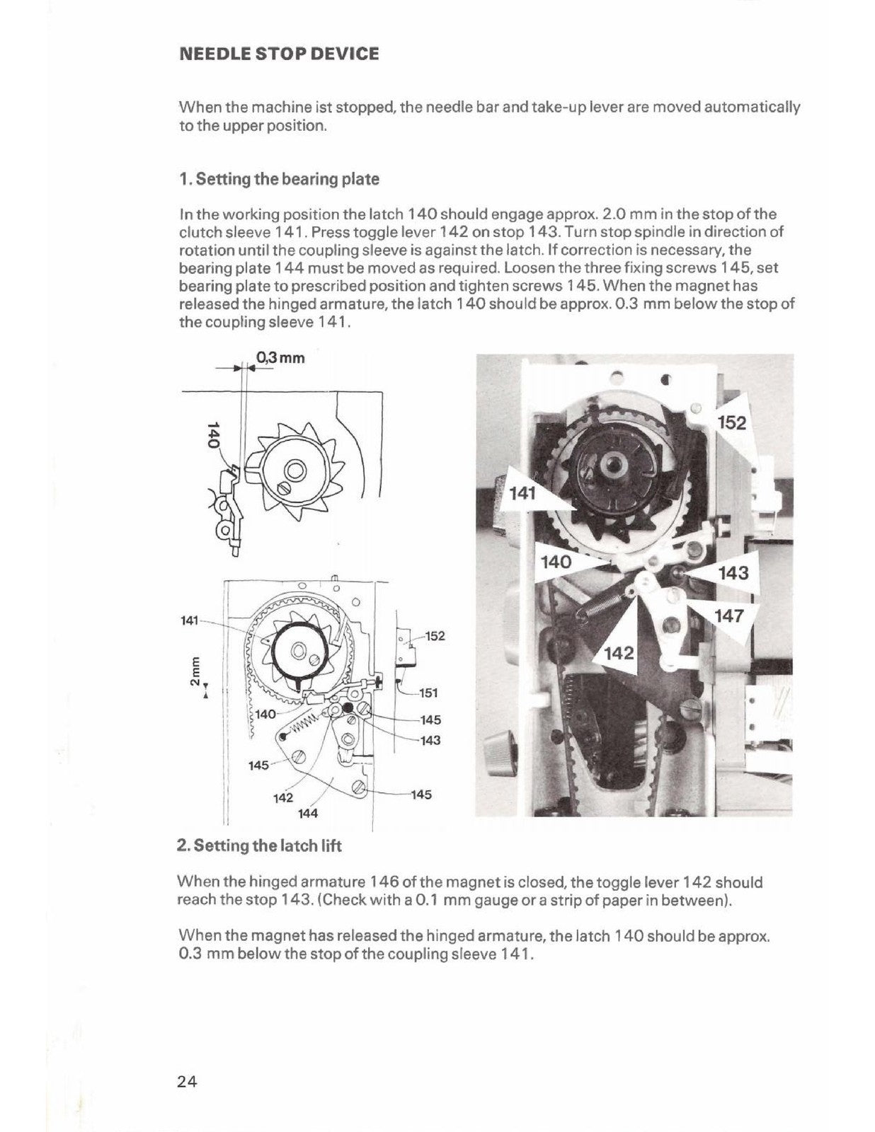 BERNINA Matic Model 910 Sewing Machine Service Manual- STEEL WIRE BOUND - COVERS